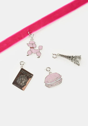 Boujie Pooch Velvet Choker