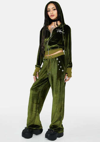 Heavenly Scales Velour Pants