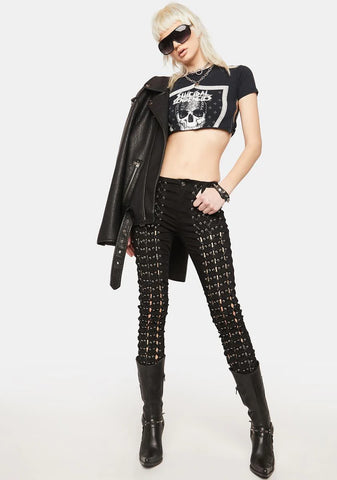 Medieval Lace-Up Pants