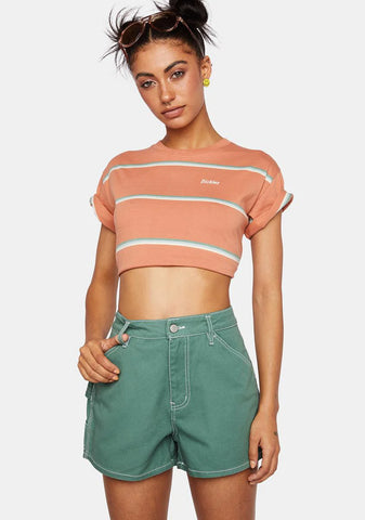 Ivy High Rise Carpenter Shorts