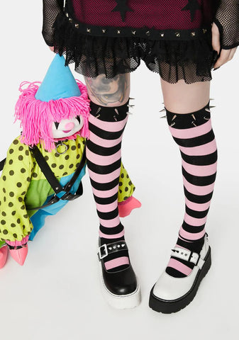 Rollercoaster Ride Mismatched Mary Janes