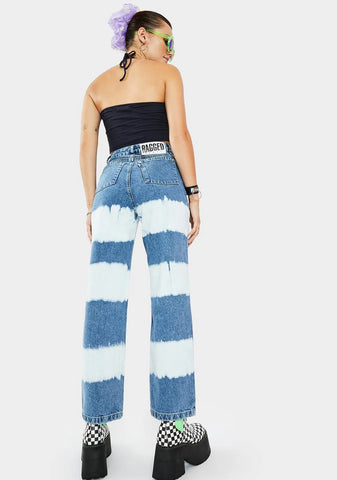 Lithium Striped Denim Jeans