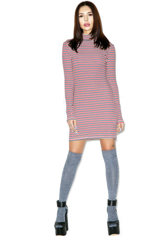Stripe Skivy Dress