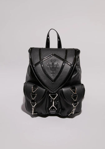 Dying To Be Cool Vegan Leather Backpack
