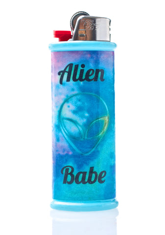 Alien Babe Lighter Case