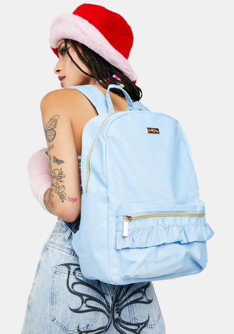 Your's Truly Ruffled Backpack