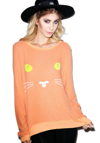 Black Cat Baggy Beach Jumper