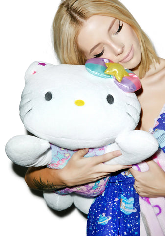 Pastel Pop Hello Kitty Huggable Pillow
