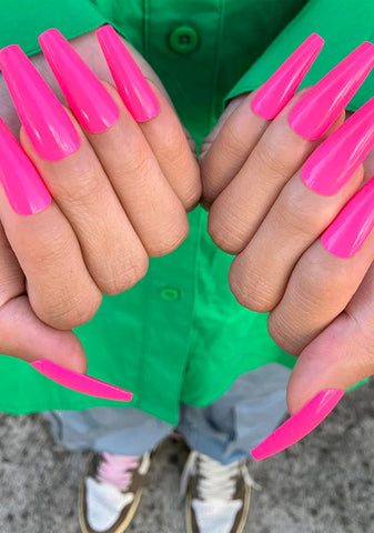 Pink Lava Nail Polish