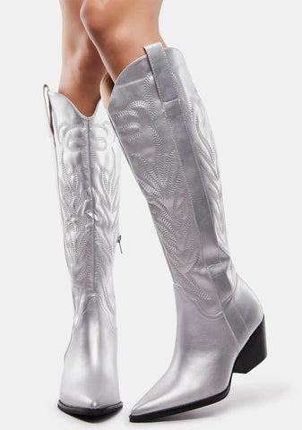 Need Some Space Knee-High Boots