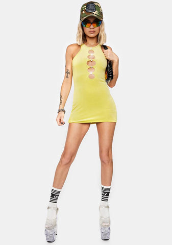 Velour Amour Mini Dress