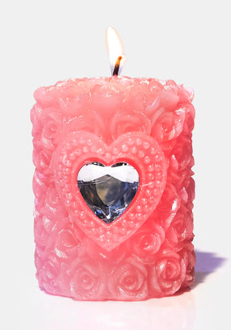 Love That Blooms Floral Candle
