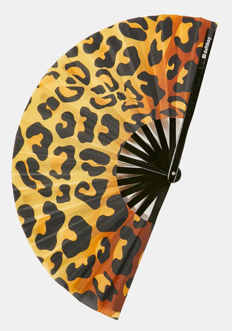 Leopard Print Fan
