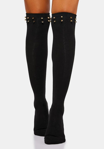 Awfully Mean Knee High Socks