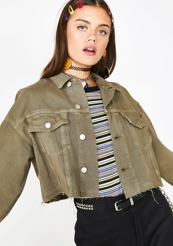 Kush My Prerogative Cropped Jacket