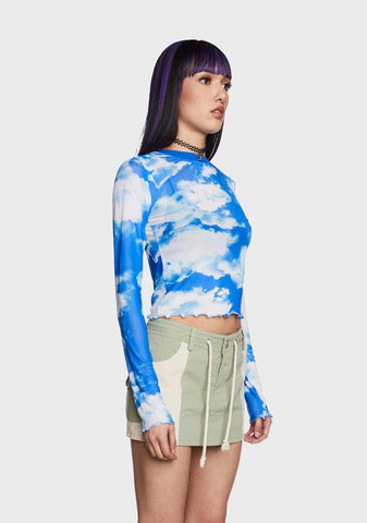 Heaven On Earth Mesh Top