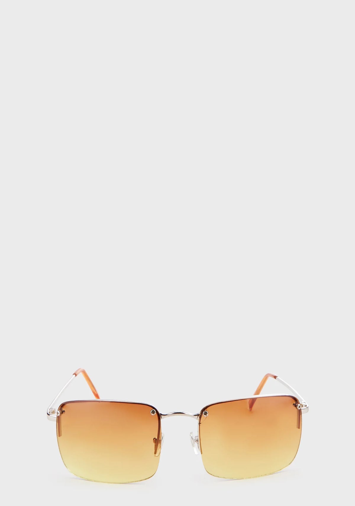 90s Amber Oversized Sunglasses
