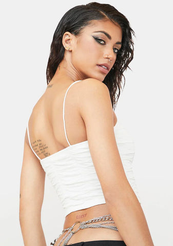 Angel Caught Feelings Crop Top