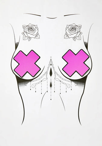 Sweet Reflective X Pasties