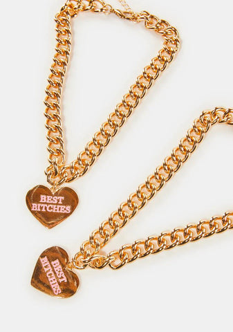 Let's Be BFFs Choker Set