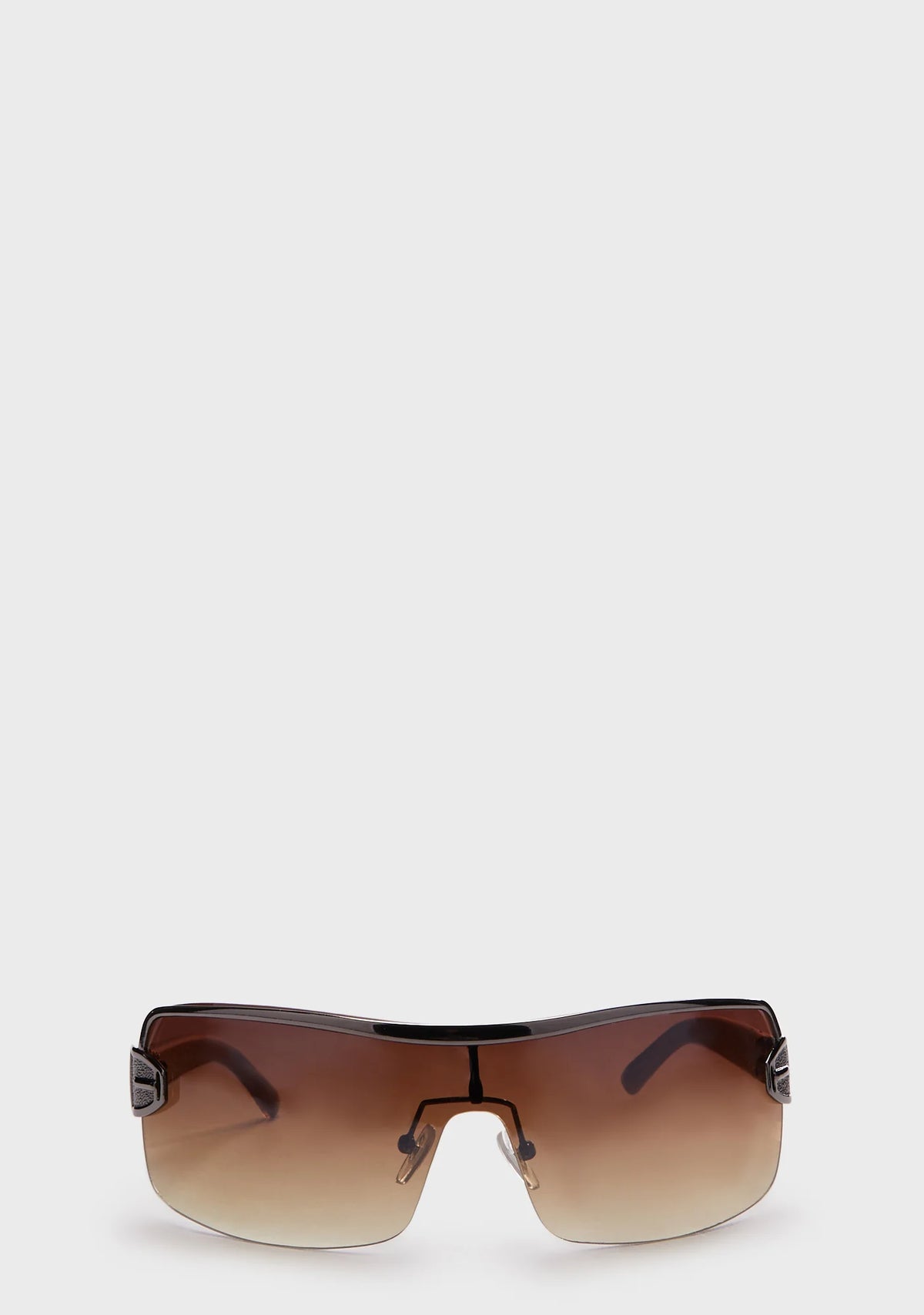 Eye Fair Shield Sunglasses - Brown