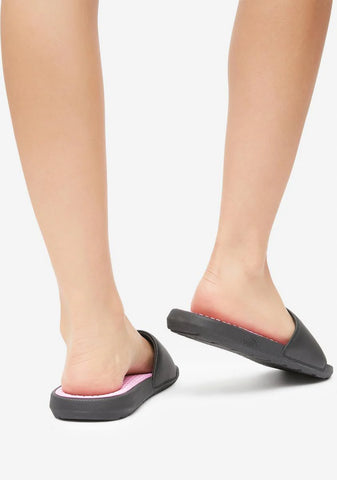 Black Pink Cool Cat Logo Slides