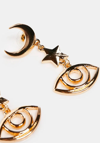 Fate And Fortune Drop Earrings