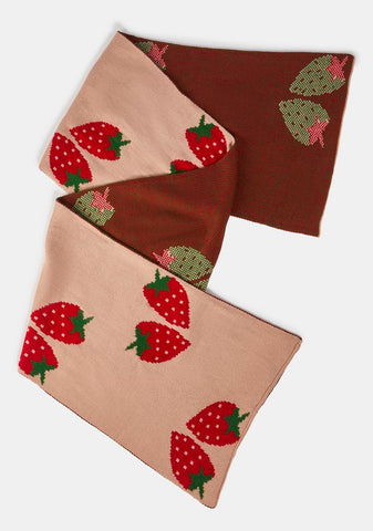 Shortcake Sweetie Strawberry Scarf