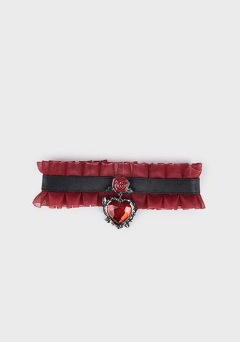 Love Adorned Presents Heart Choker