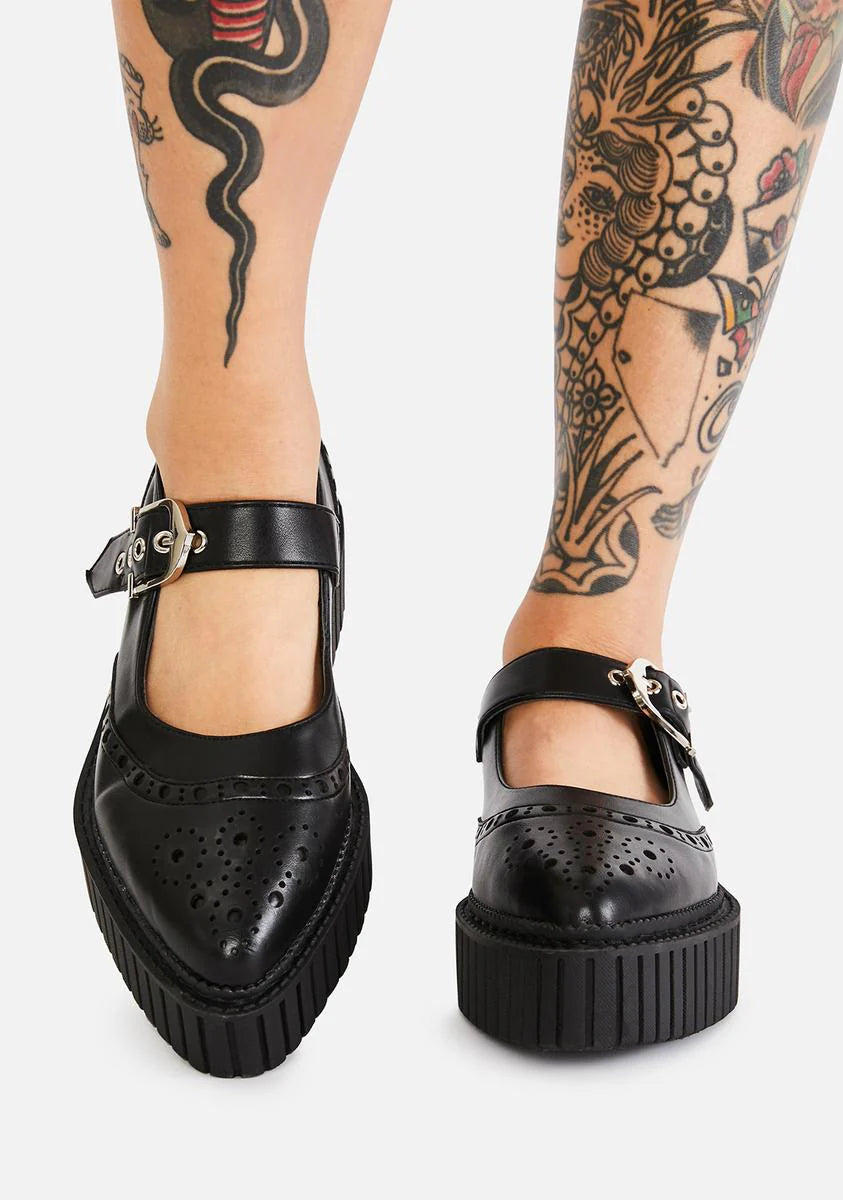 Dark Signs Platform Mary Janes