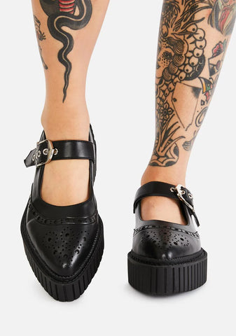 Dark Signs Platform Mary Janes