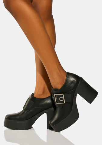 Night Alone Platform Heels