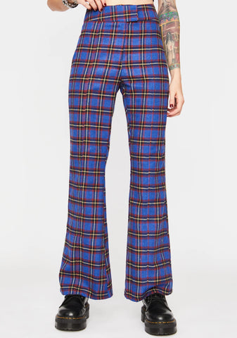 Deep On Repeat Plaid Pants