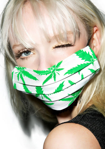 All Seeing Mary Dust Mask - Green
