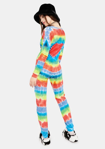 Chill In The Air Tie Dye Jumper