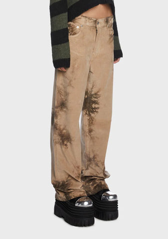 Haze Tie Dye Velvet Pants