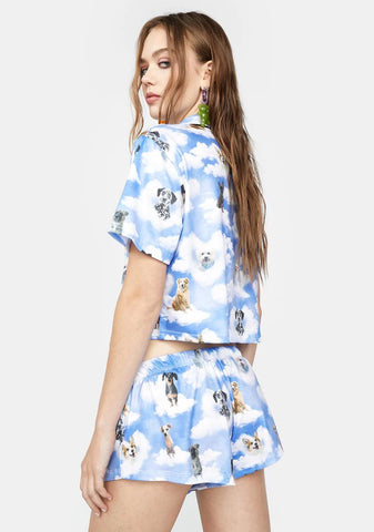 All Dogs Go To Heaven Pajama Set