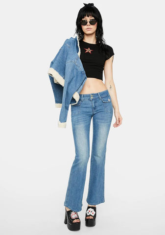 Out Till The AM Flare Jeans