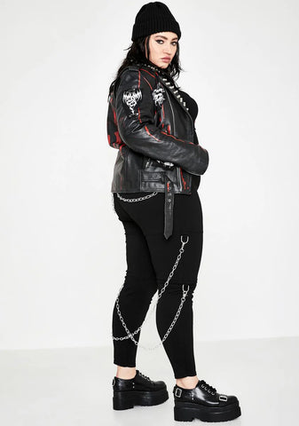 Such Tragic Irony Chained Leggings