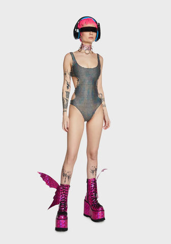 Defy Gravity Holographic Bodysuit