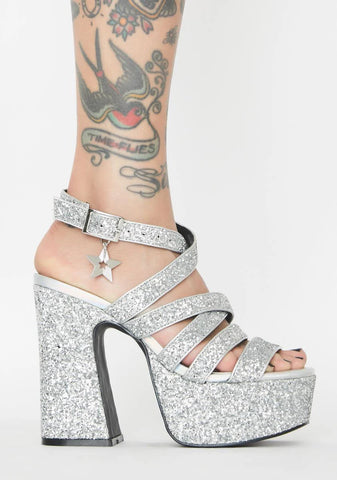 Star Light Star Bright Platform Heels