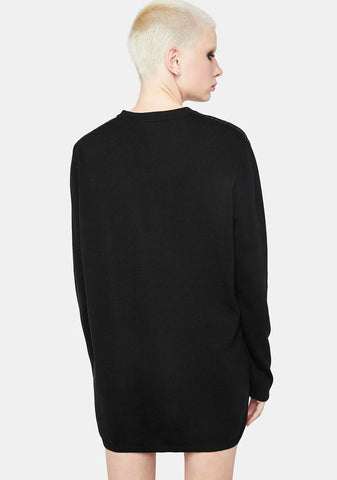 Argue With You Intarsia Sweater