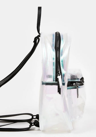 Lux Bubble Clear Mini Backpack