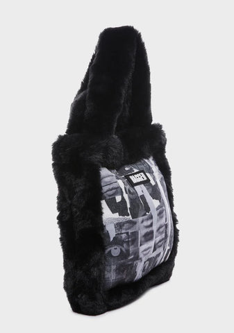 Lurid Faux Fur Mini Bag