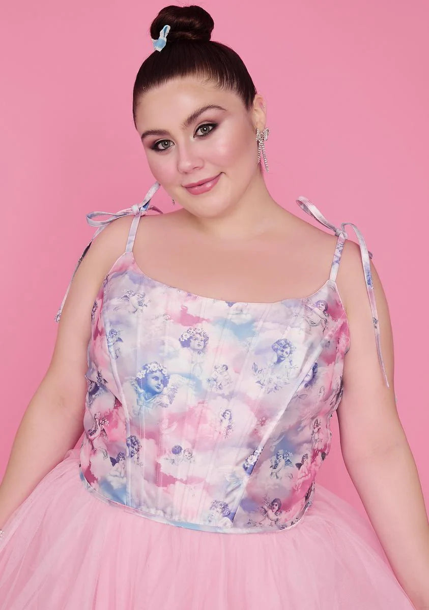 She's On Cloud Nine Corset Top