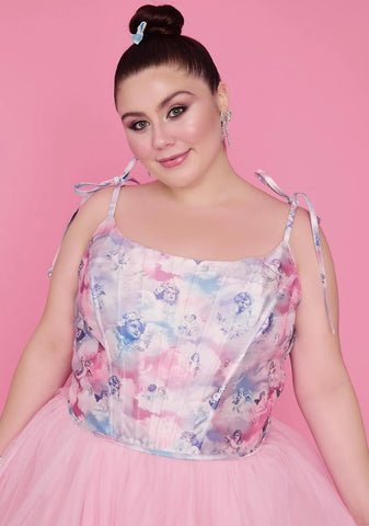 She's On Cloud Nine Corset Top