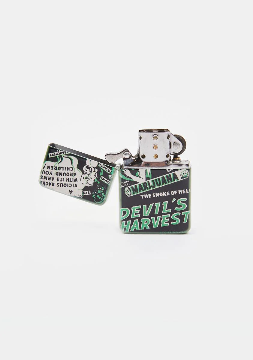 Devil's Harvest Lighter With Tin