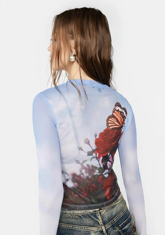 One Of The Flyest Mesh Top