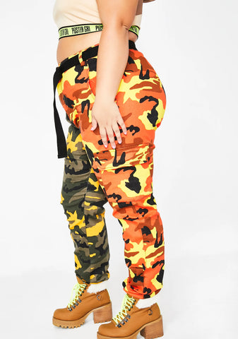 Dual Empowered Babe Camo Pants