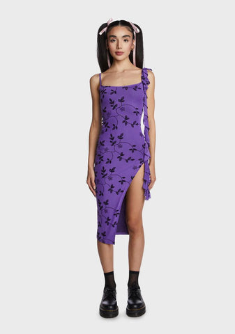 Caution To The Wind Midi Dress